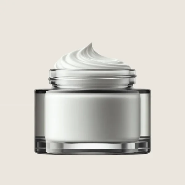 Kem dưỡng Thuần Da 5 hũ thuỷ tinh 50 ml trên nền kem